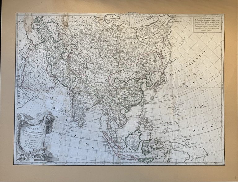 L'ASIE DIVISEE EN LES PRINCIPAUX ETATS ASSUJETTIE AUX OBSERVATIONS ASTRONOMIQ …