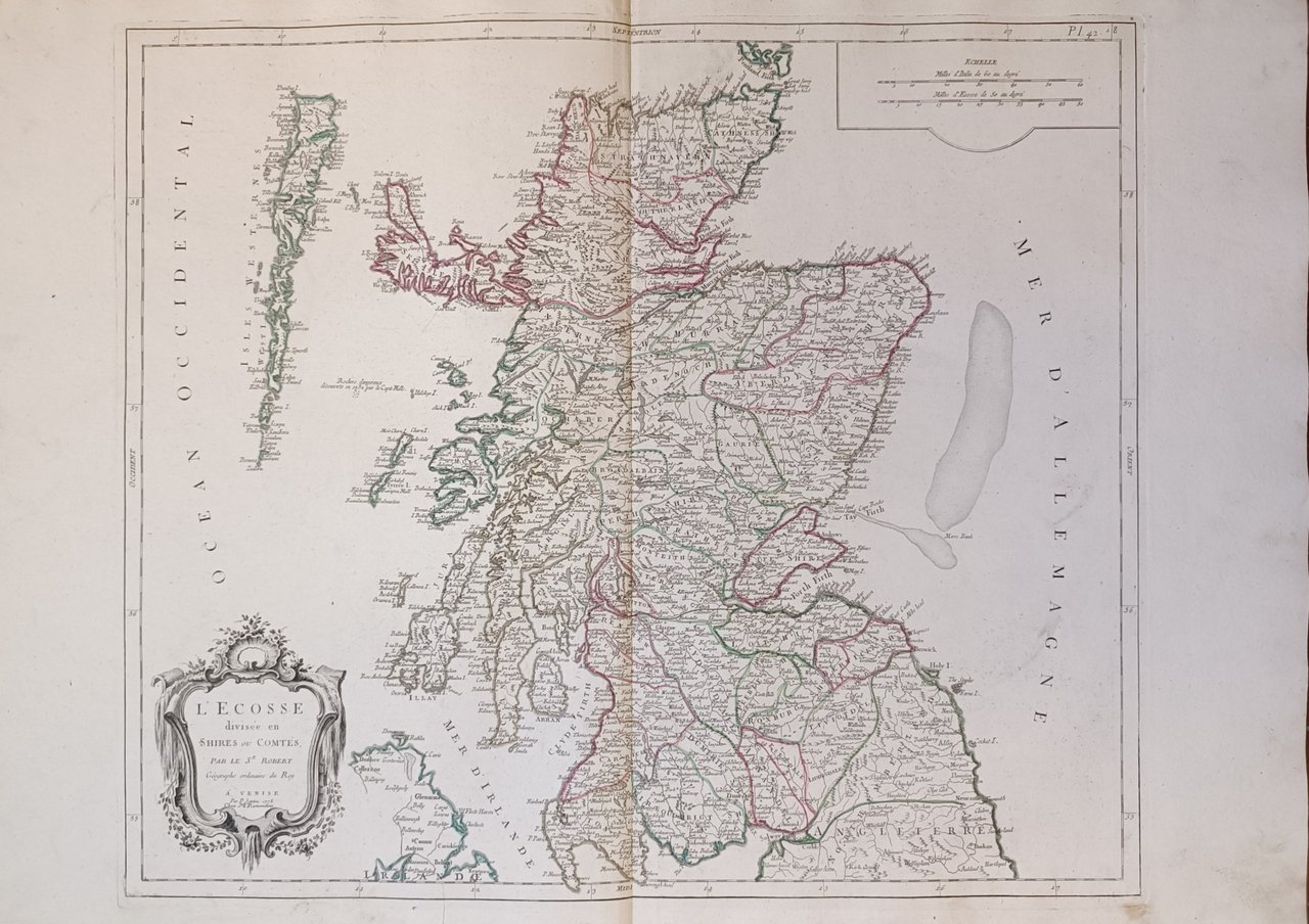 L'ECOSSE DIVISEE EN SHIRES OU COMTES | Immagine principale