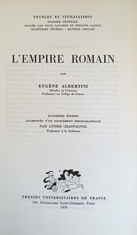 L' EMPIRE ROMAIN