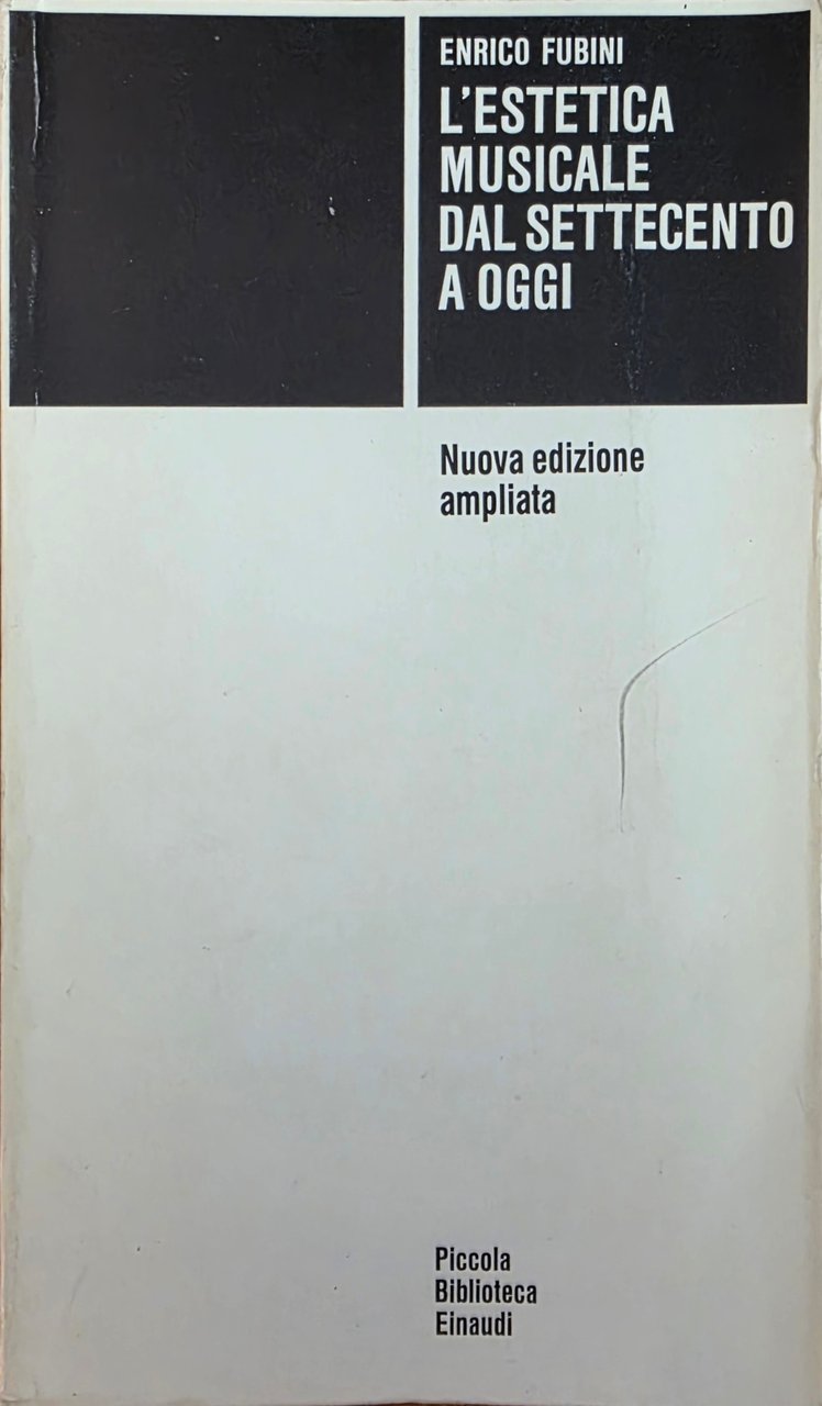 L' ESTETICA MUSICALE DAL SETTECENTO A OGGI | Immagine principale