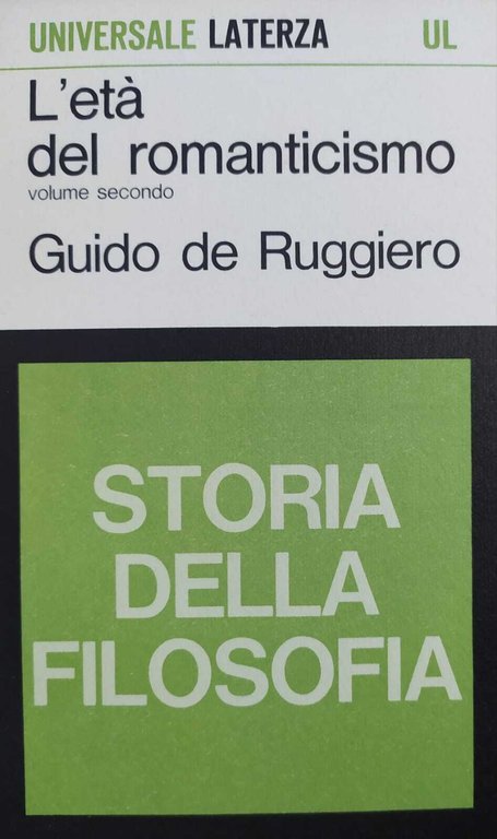 L'ETÀ DEL ROMANTICISMO