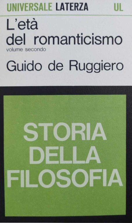 L'ETÀ DEL ROMANTICISMO