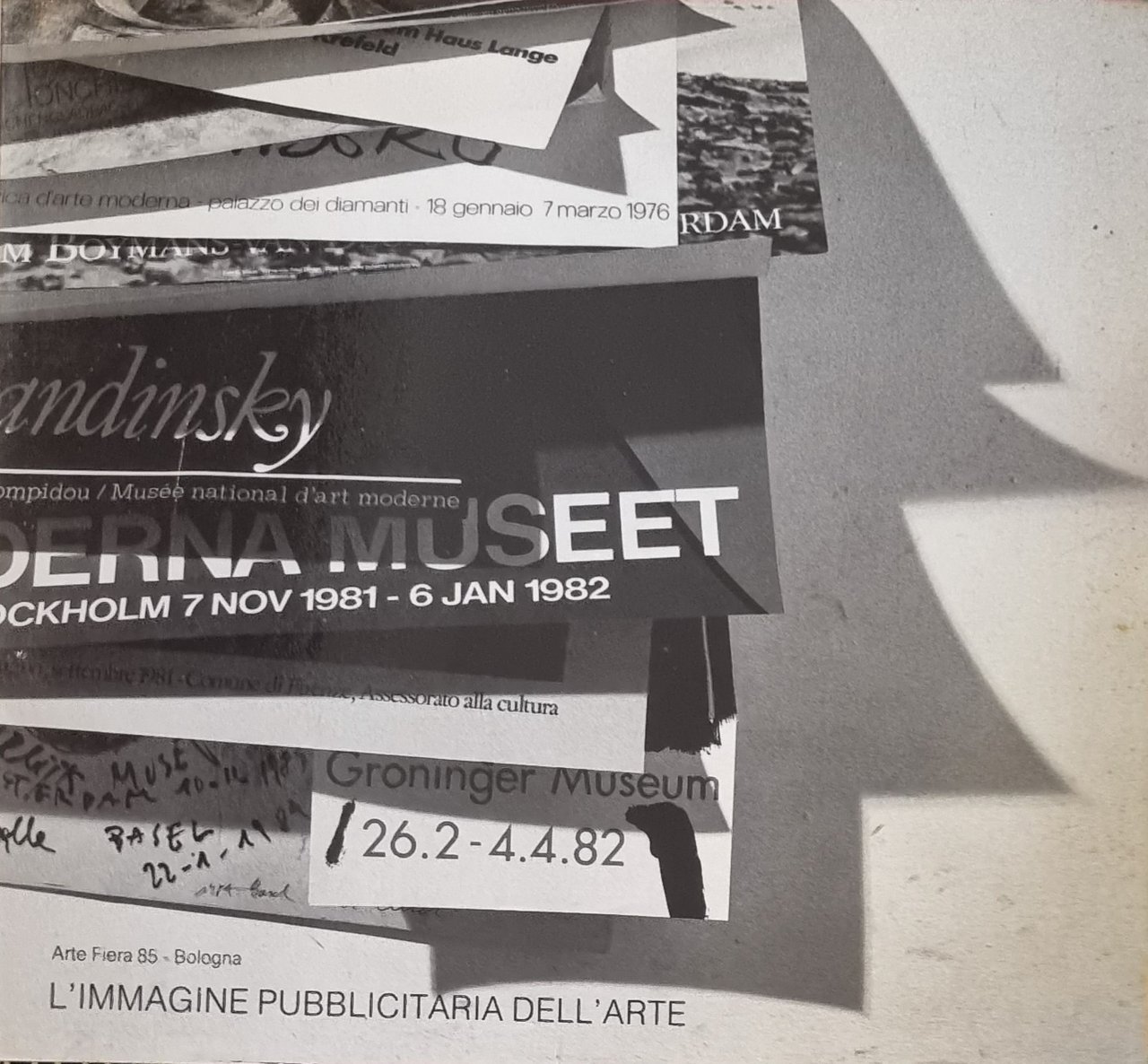 L'IMMAGINE PUBBLICITARIA DELL'ARTE. ARTE FIERA 85