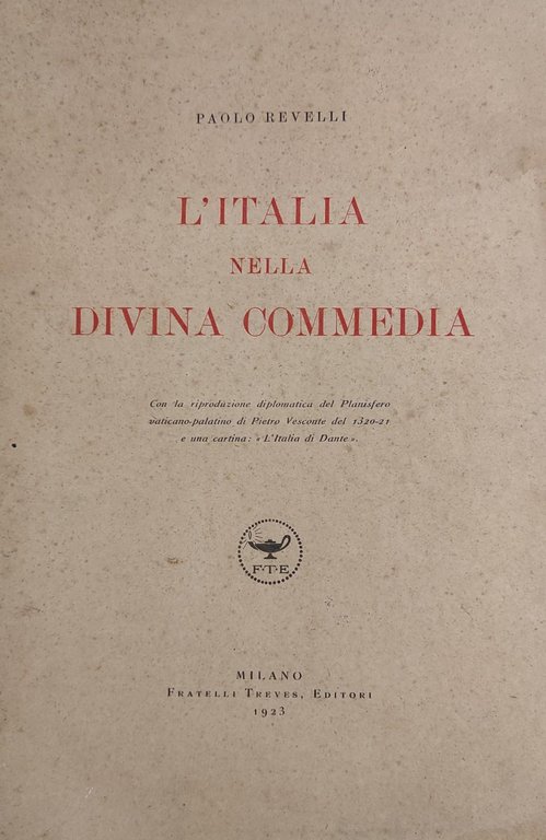 L'ITALIA NELLA DIVINA COMMEDIA