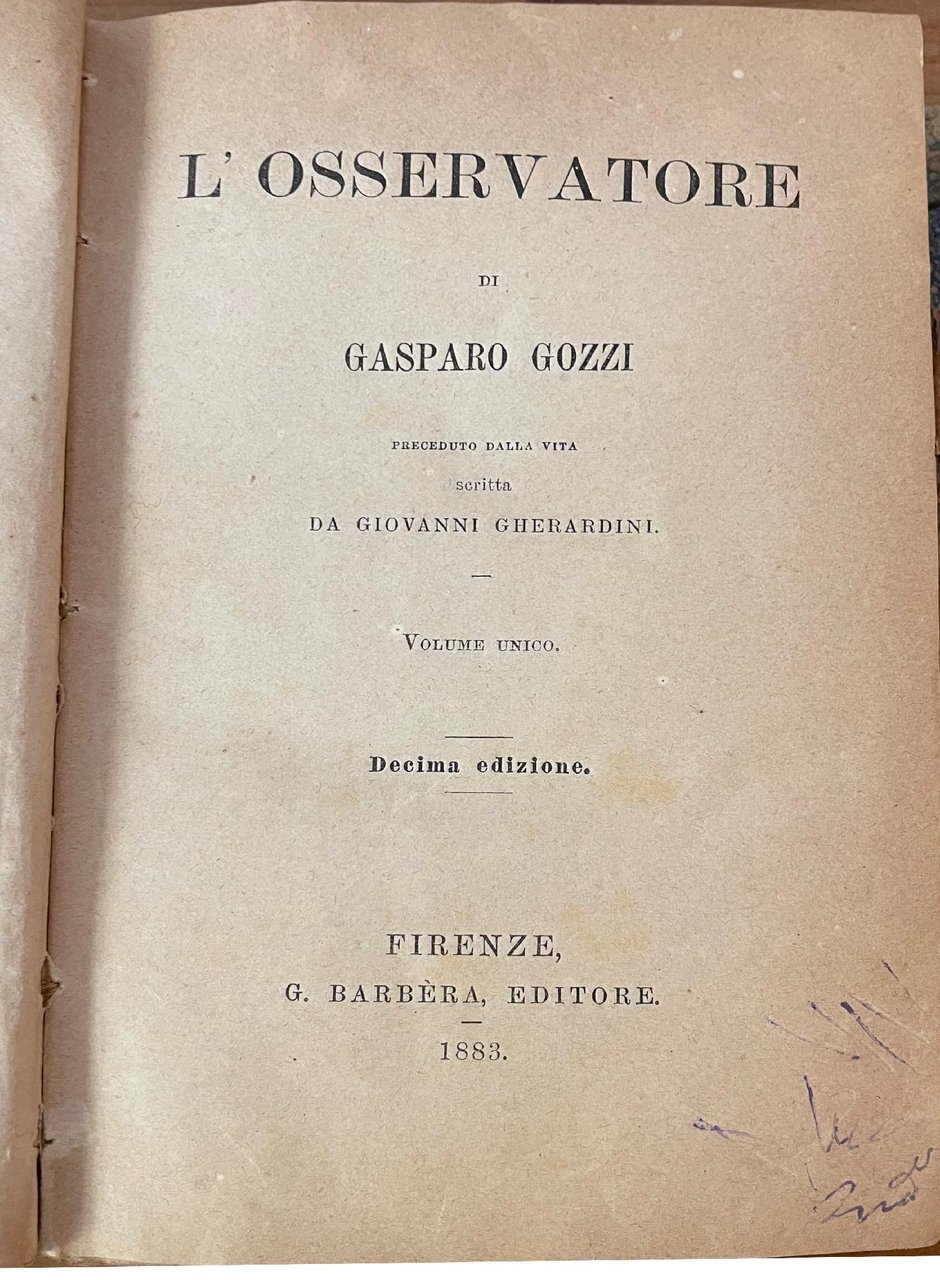 L'OSSERVATORE
