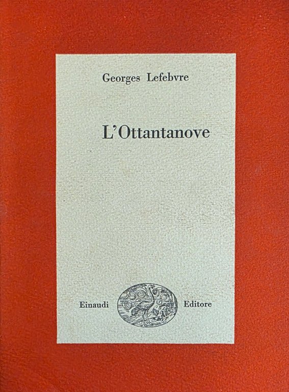 L' OTTANTANOVE