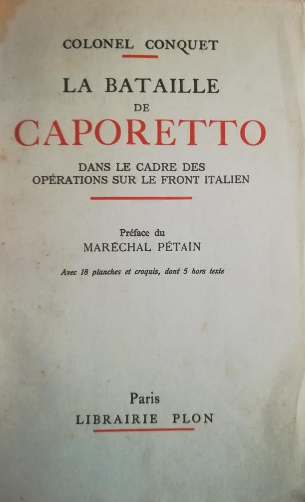 LA BATAILLE DE CAPORETTO DANS LE CADRE DES OPERATIONS SUR …