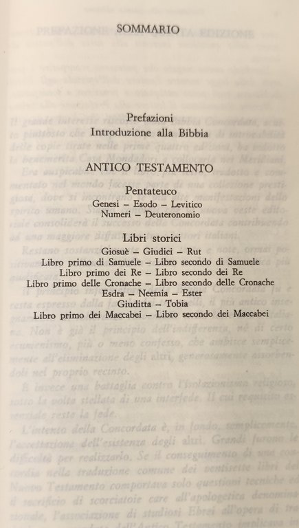 LA BIBBIA CONCORDATA