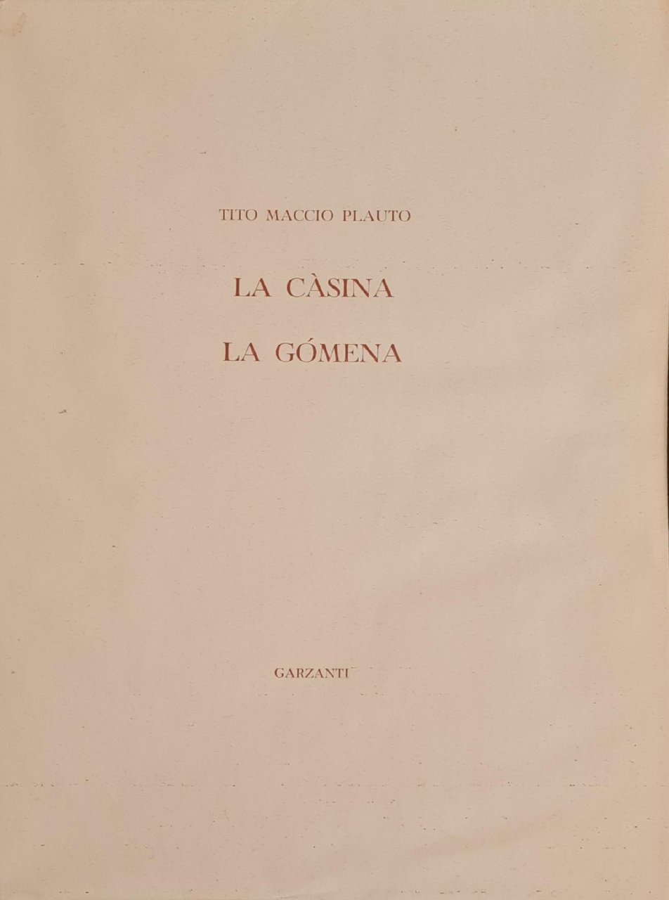 LA CASINA. LA GOMENA.