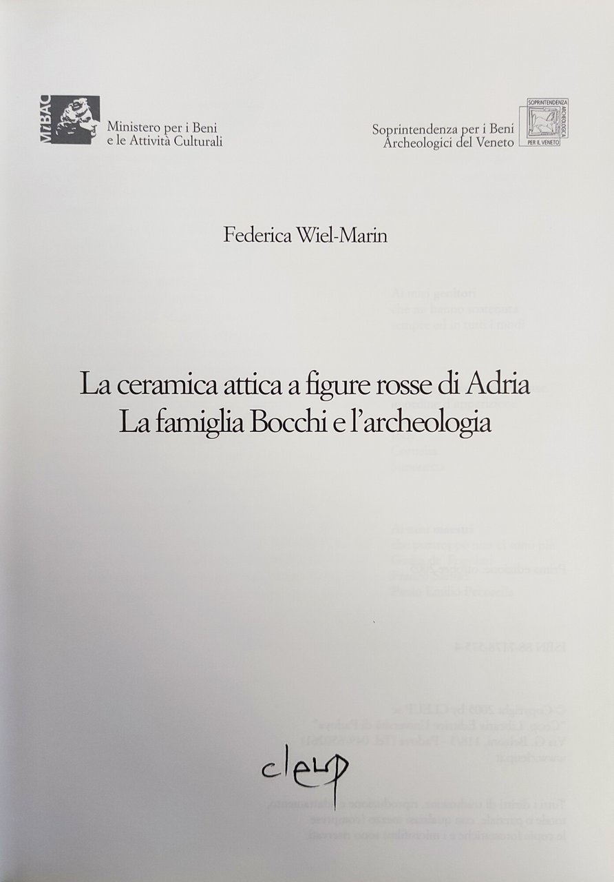 LA CERAMICA ATTICA A FIGURE ROSSE DI ADRIA. LA FAMIGLIA …