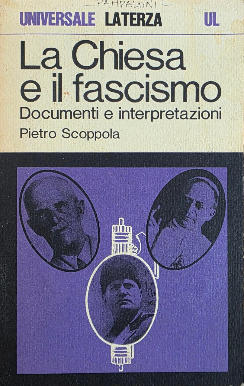 LA CHIESA E IL FASCISMO. DOCUMENTI E INTERPRETAZIONI | Immagine principale