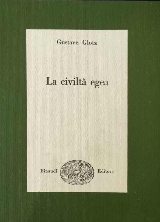LA CIVILTÀ EGEA