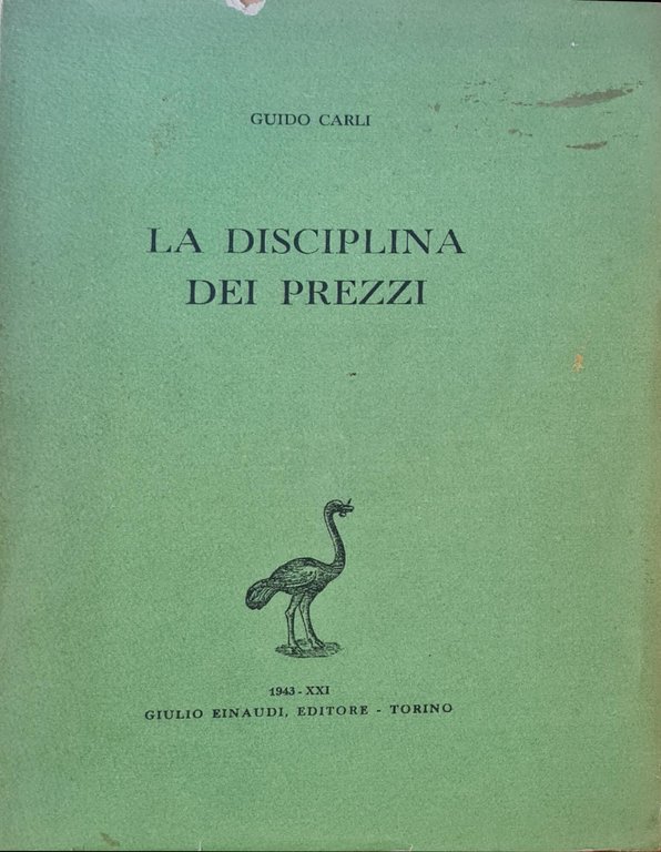 LA DISCIPLINA DEI PREZZI