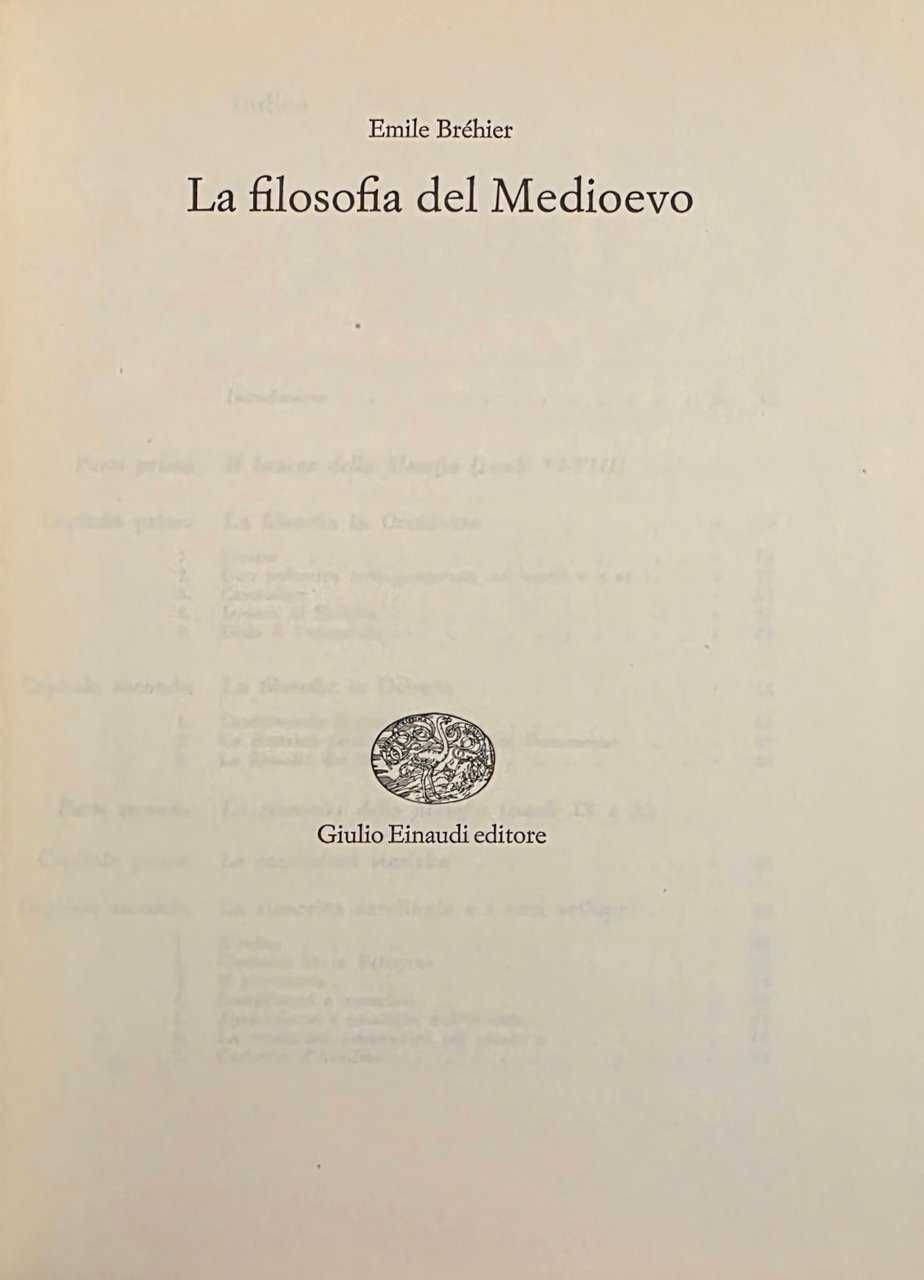 LA FILOSOFIA DEL MEDIOEVO | Immagine principale
