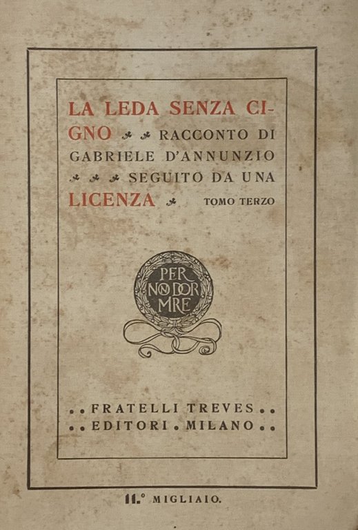 LA LEDA SENZA CIGNO