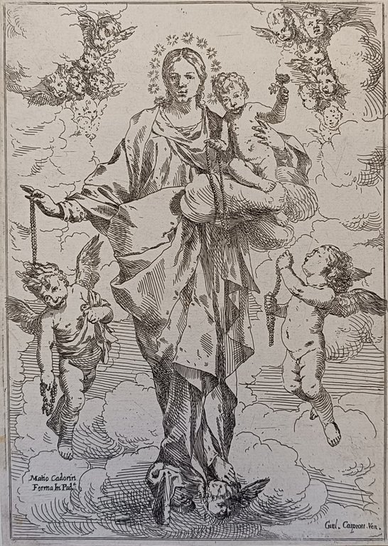 LA MADONNA DEL ROSARIO