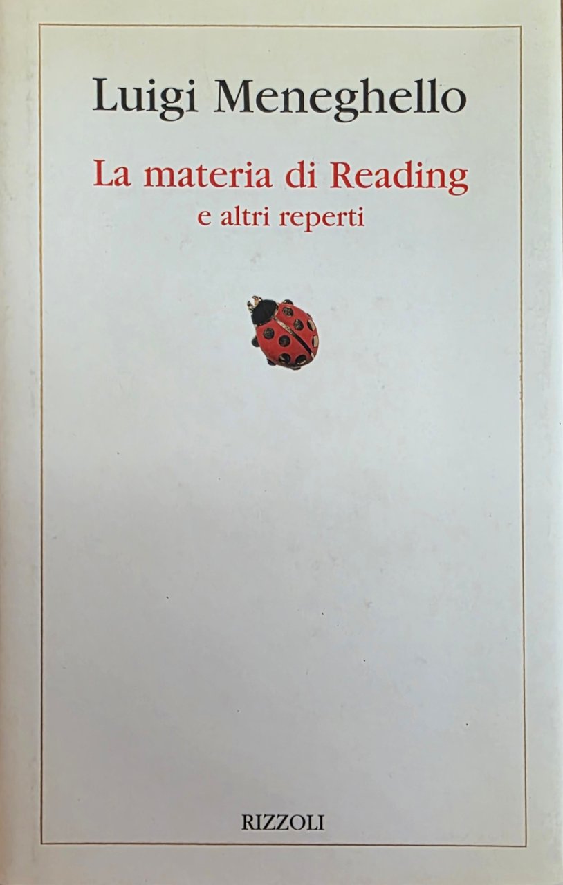 LA MATERIA DI READING E ALTRI REPERTI | Immagine principale