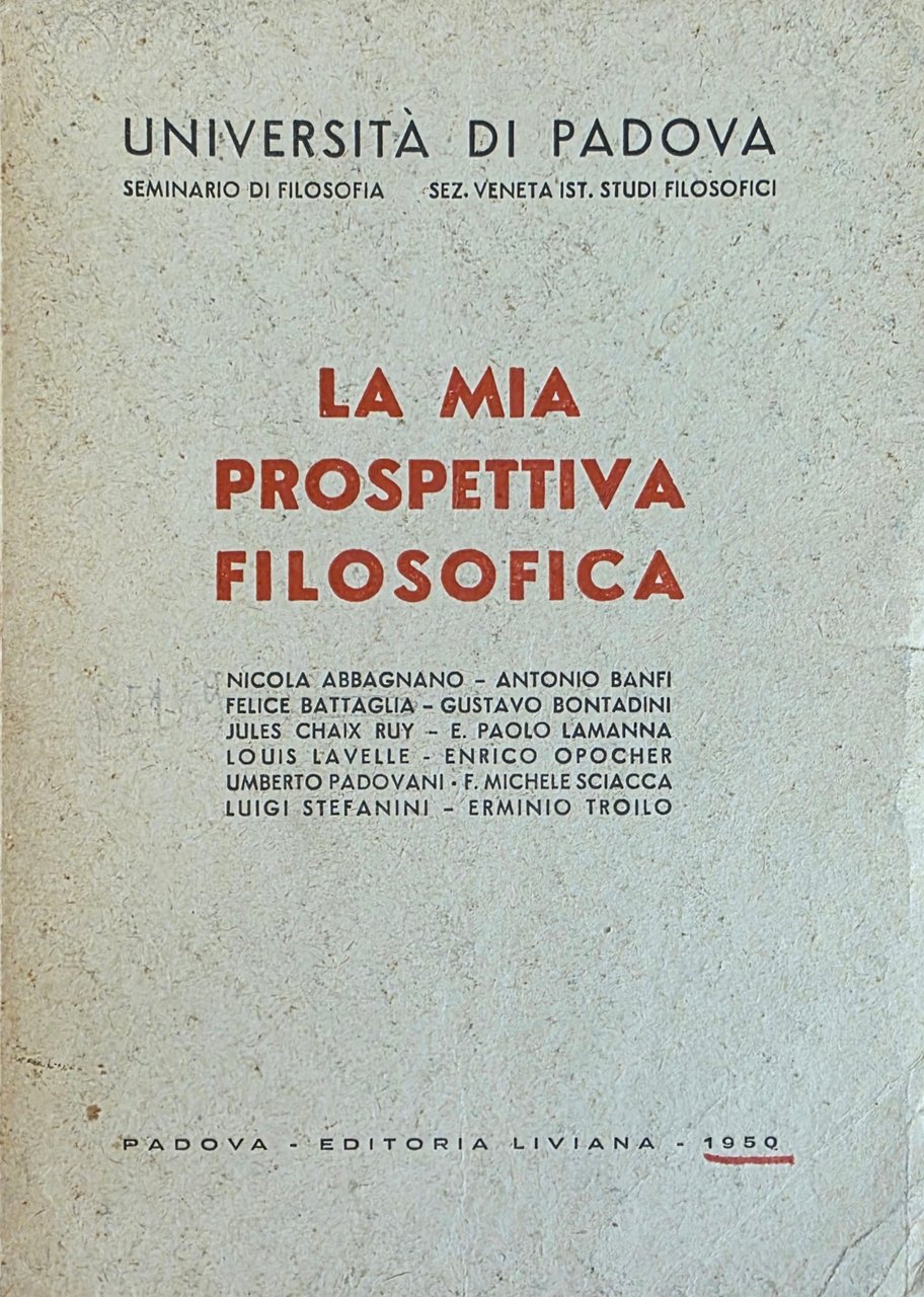 LA MIA PROSPETTIVA FILOSOFICA | Immagine principale