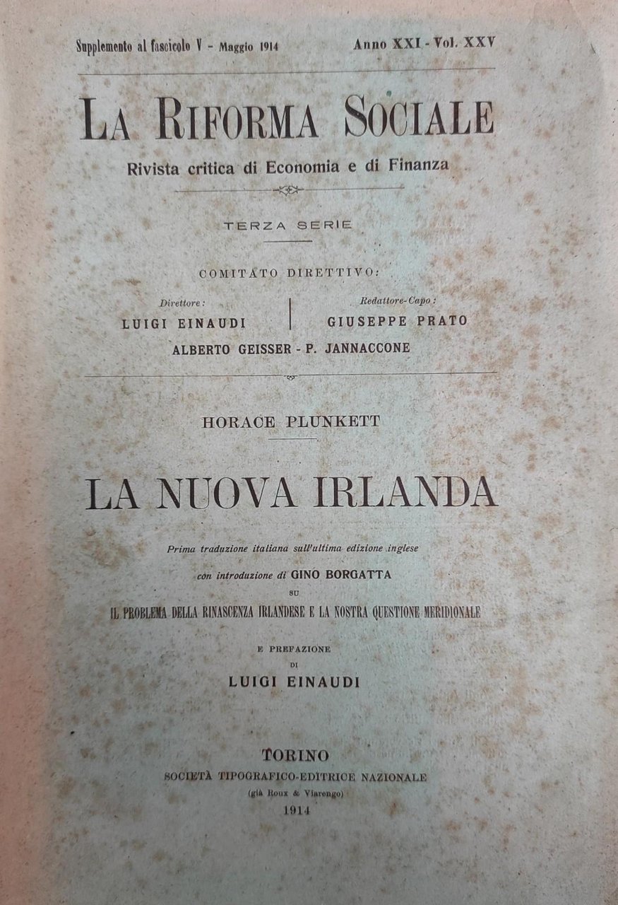 LA NUOVA IRLANDA