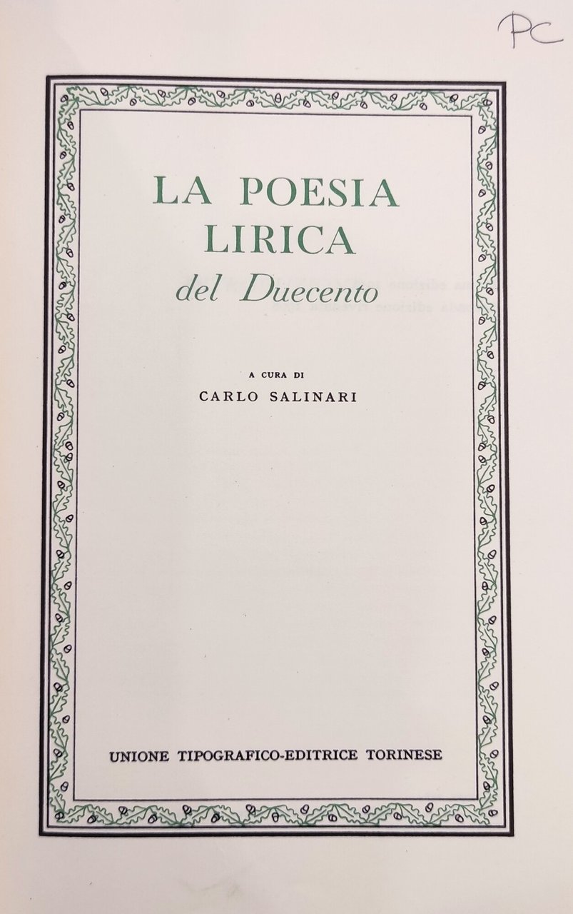 LA POESIA LIRICA DEL DUECENTO | Immagine principale