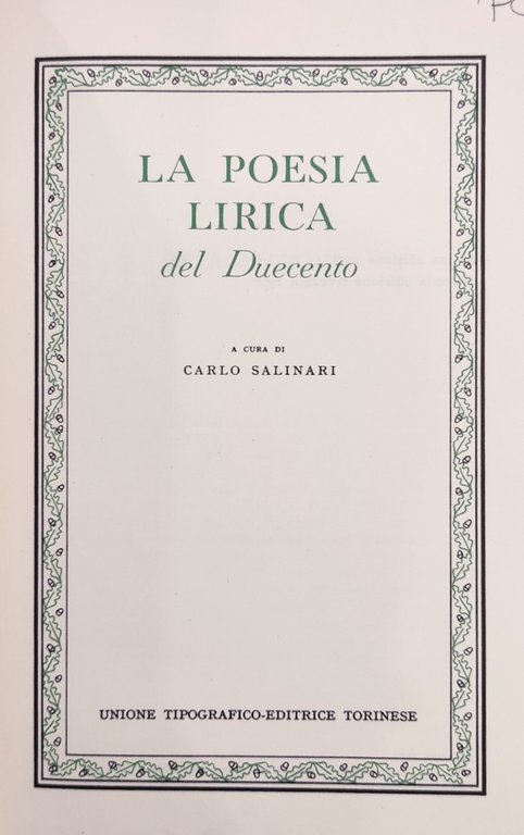 LA POESIA LIRICA DEL DUECENTO | Immagine Gallery 2