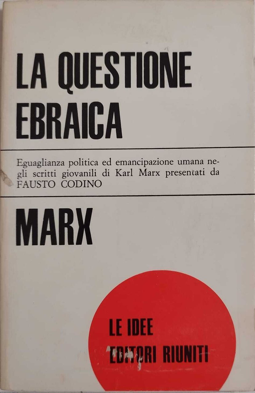 LA QUESTIONE EBRAICA