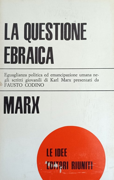 LA QUESTIONE EBRAICA