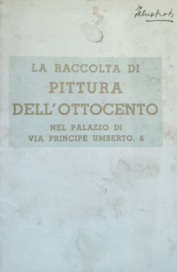 LA RACCOLTA DI PITTURA DELL'OTTOCENTO | Immagine principale
