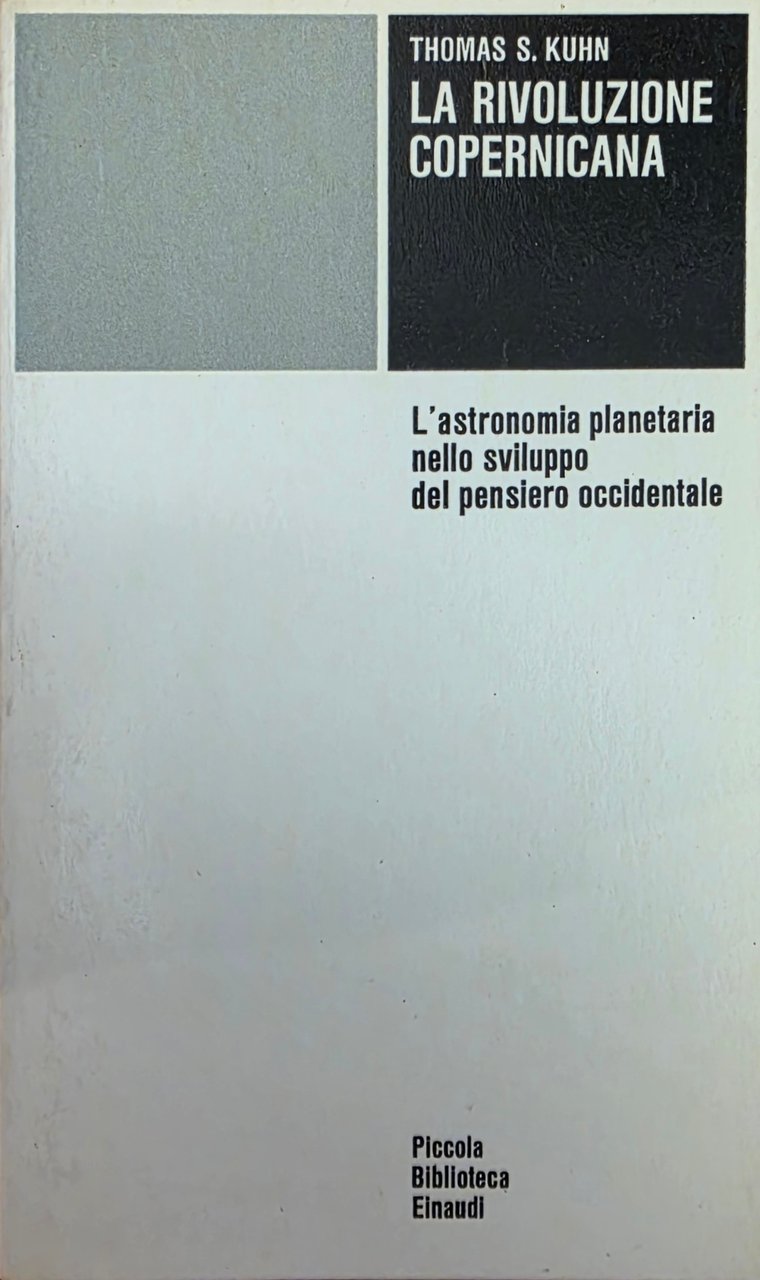 LA RIVOLUZIONE COPERNICANA. L' ASTRONOMIA PLANETARIA NELLO SVILUPPO DEL PENSIERO … | Immagine principale