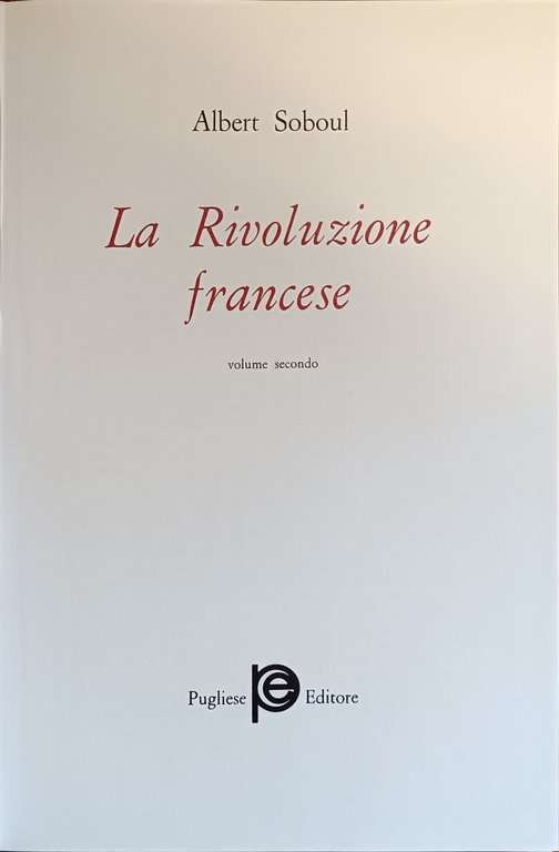 LA RIVOLUZIONE FRANCESE