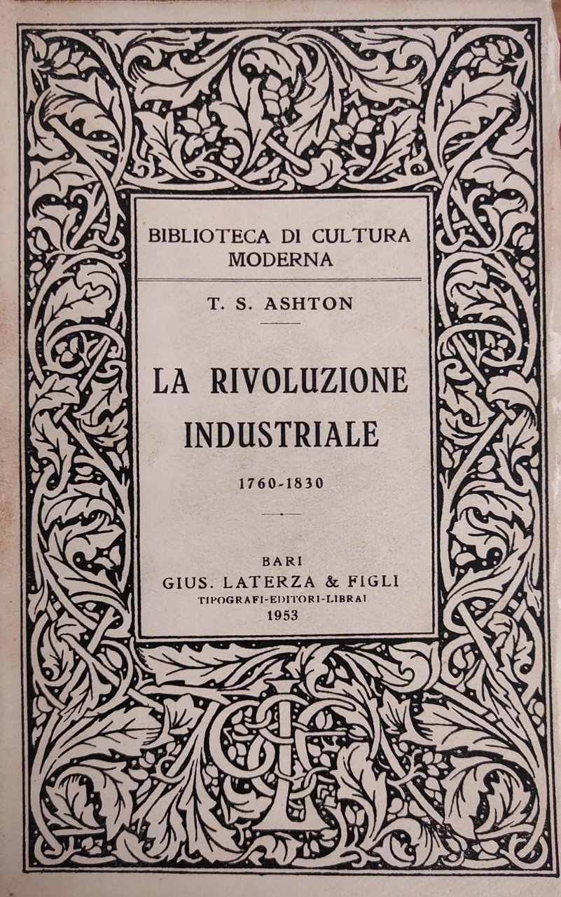 LA RIVOLUZIONE INDUSTRIALE 1760 - 1830