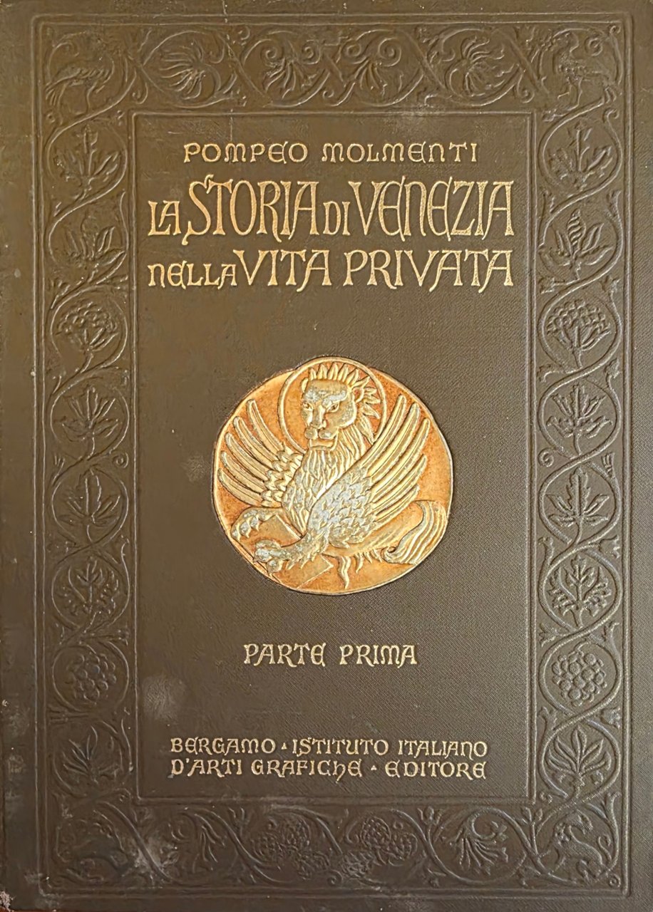 LA STORIA DI VENEZIA NELLA VITA PRIVATA | Immagine principale