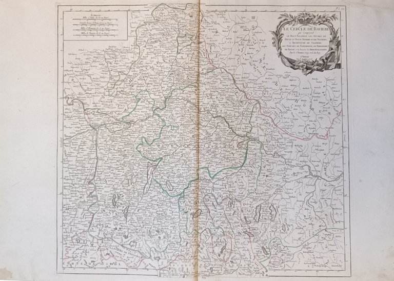 LE CERCLE DE BAVIERE QUI COMPRENDED LE HAUT PALATINAT, LES …