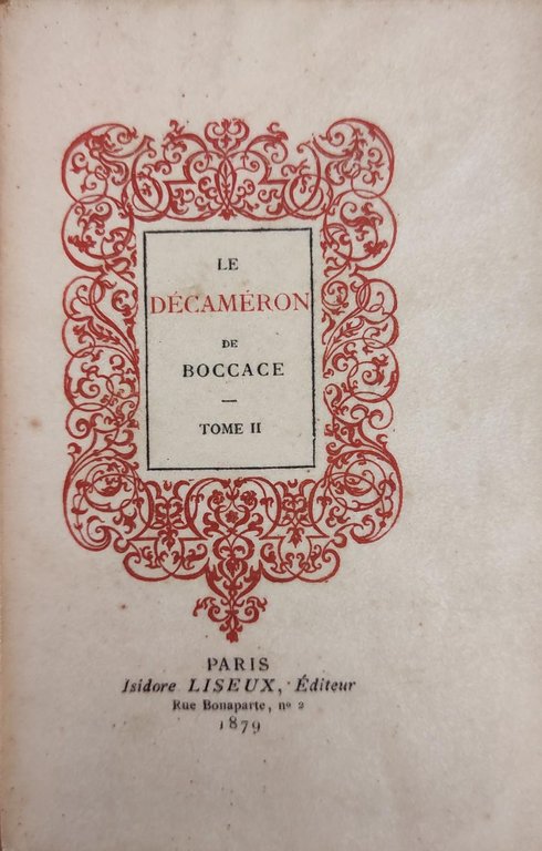 LE DECAMERON