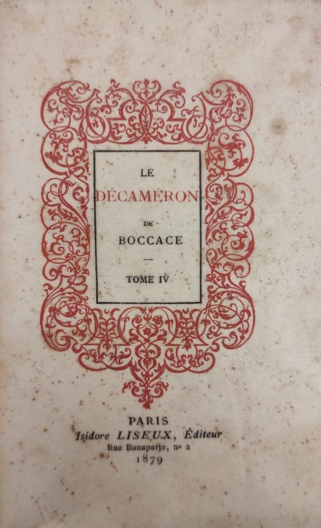 LE DECAMERON