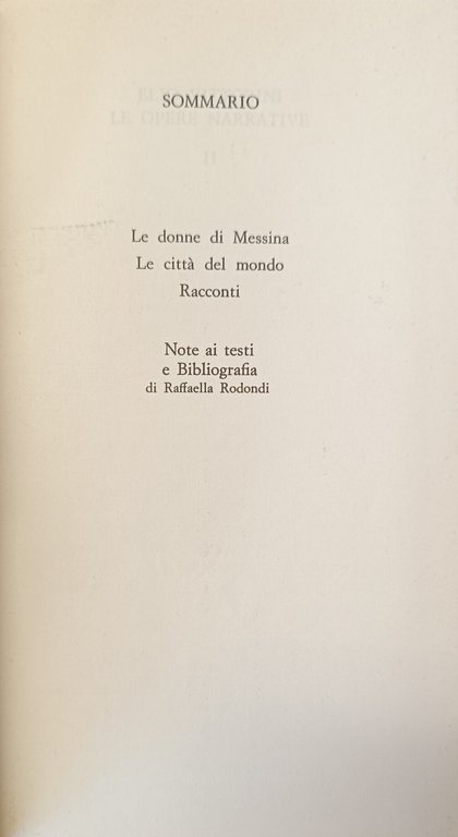 LE OPERE NARRATIVE (vol. 2)