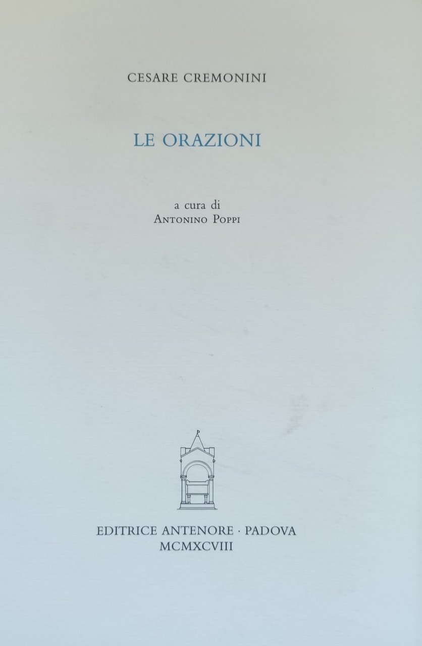 LE ORAZIONI