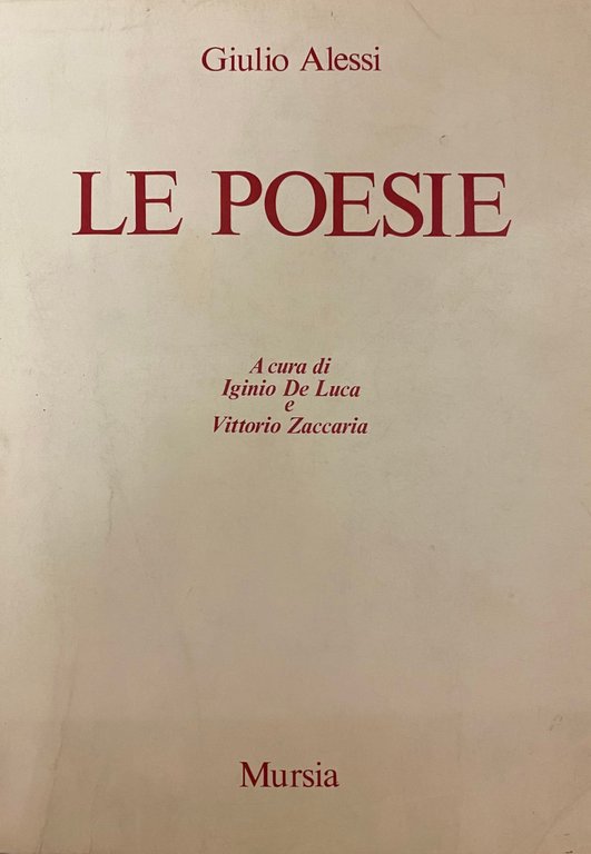 LE POESIE