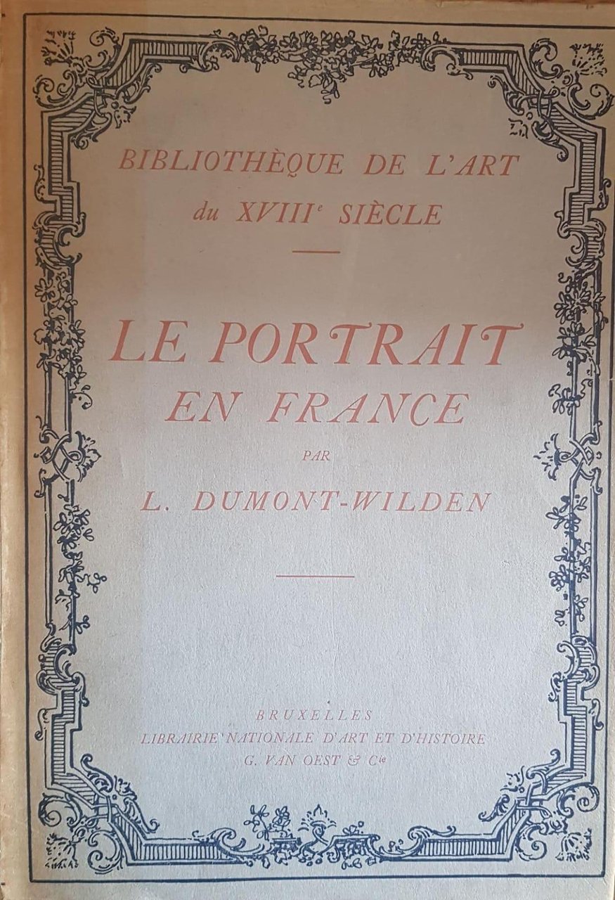 LE PORTRAIT EN FRANCE
