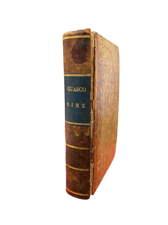 LE RIME DEL S. ANNIBAL GUASCO ALESSANDRINO (seguite da BREVE …