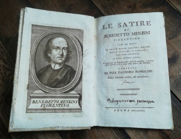 LE SATIRE DI BENEDETTO MENZINI FIORENTINO