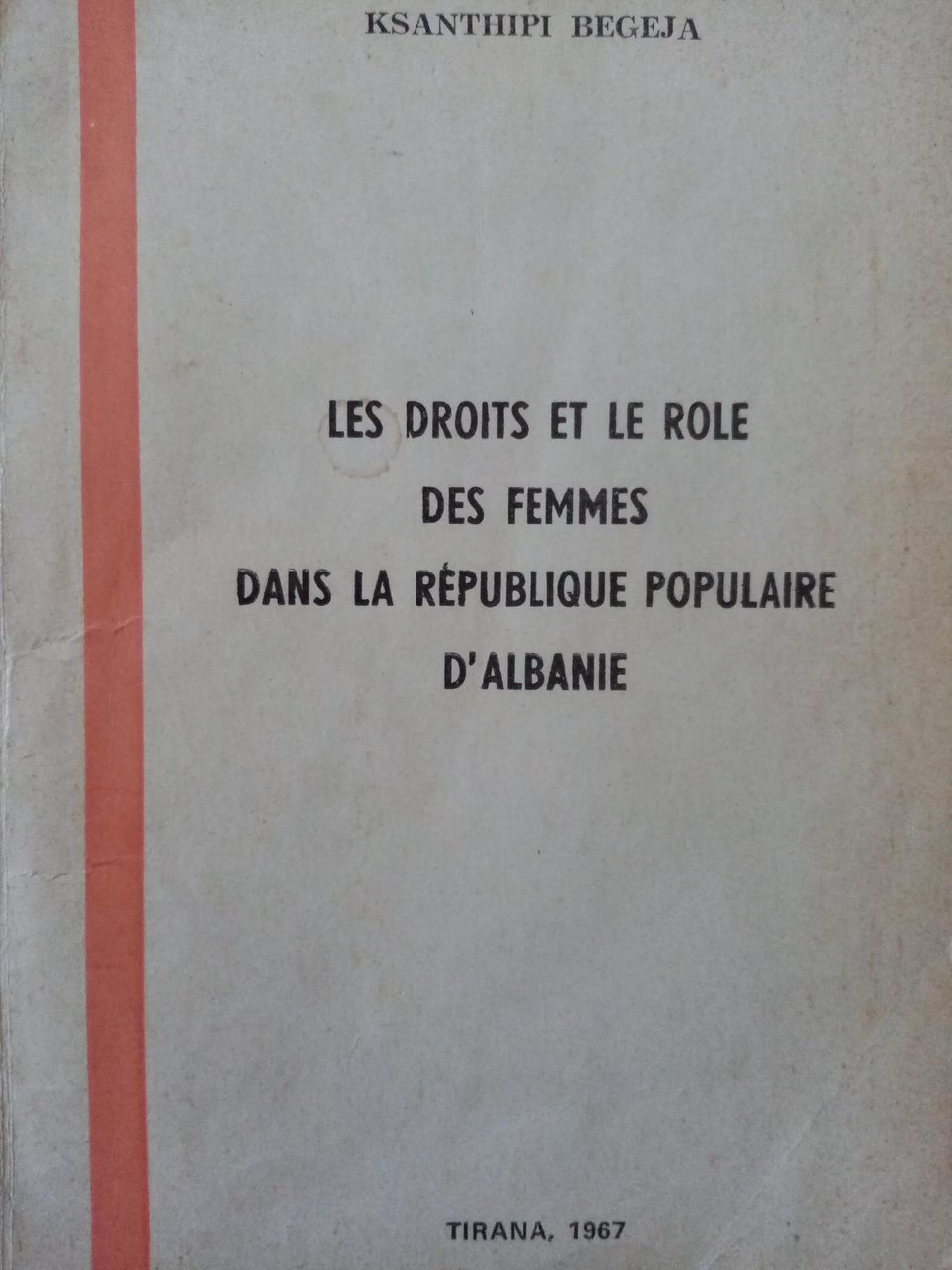 LES DROITS ET LE ROLE DES FEMMES DANS LA REPUBLIQUE …