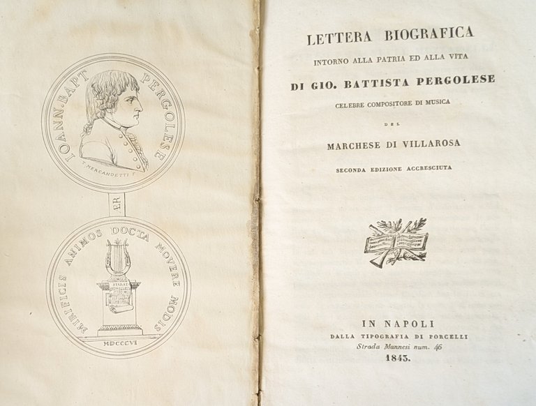 LETTERA BIOGRAFICA INTORNO ALLA PATRIA ED ALLA VITA DI GIO. …