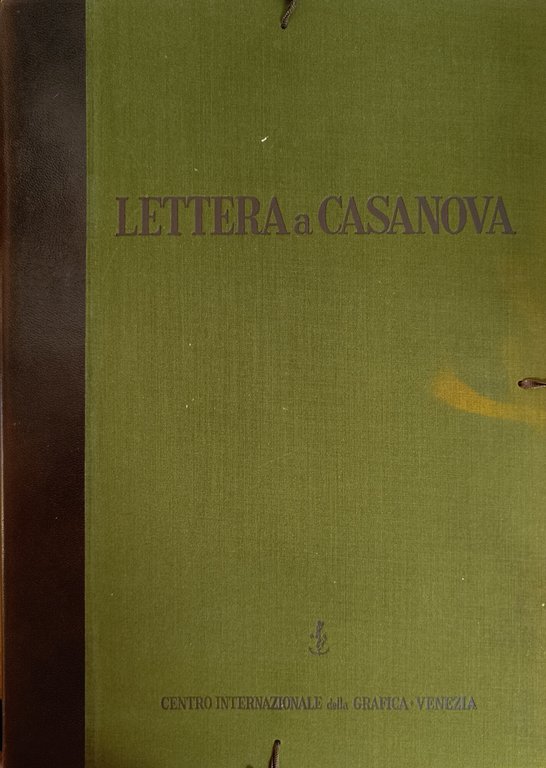 LETTERE A CASANOVA