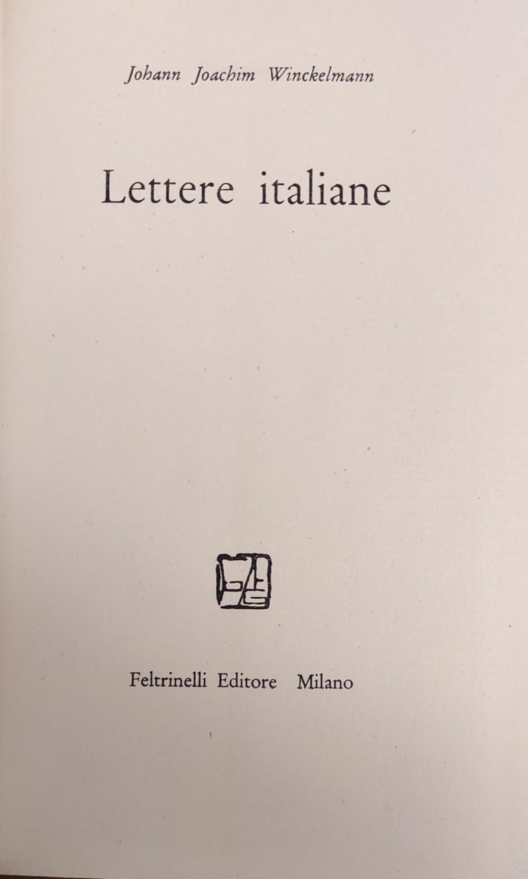 LETTERE ITALIANE