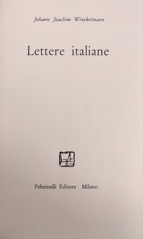 LETTERE ITALIANE