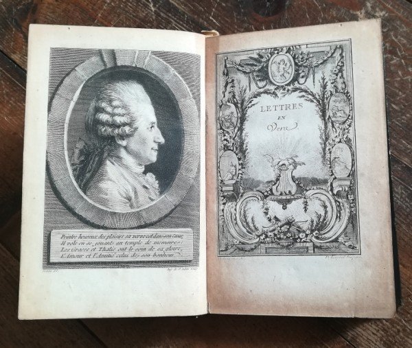 LETTRES EN VERS, ET OEUVRES MELEES