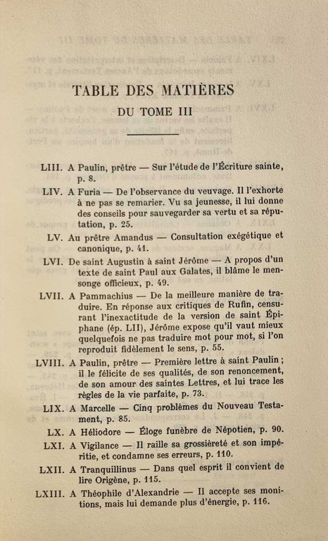 LETTRES. TOME III