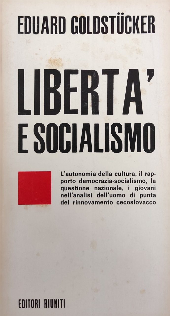 LIBERTÁ E SOCIALISMO