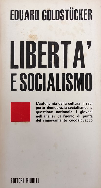 LIBERTÁ E SOCIALISMO